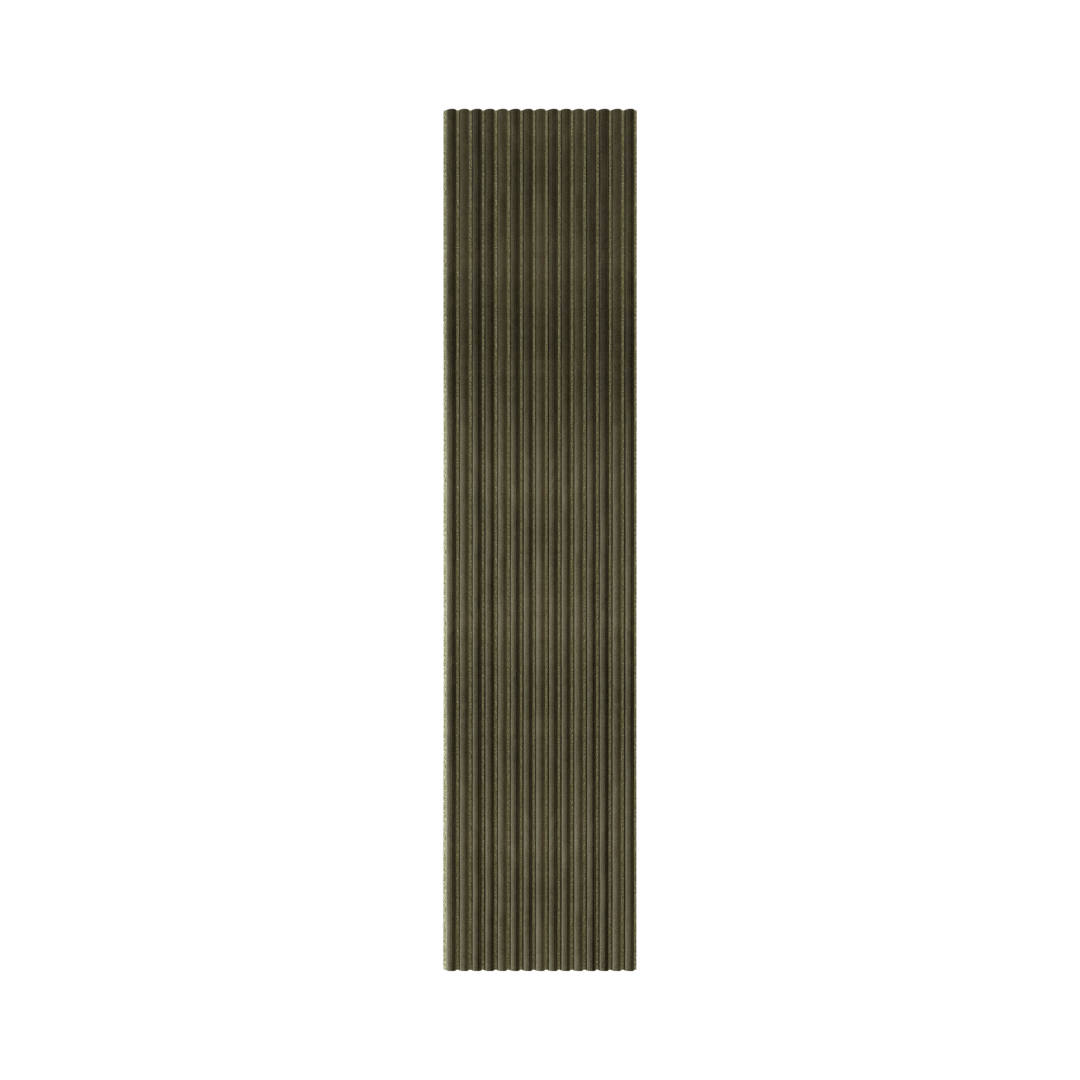 Oliva (Olive Green) Suede Acoustic Wall Panel Sample