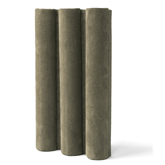 Oliva (Olive Green) Suede Acoustic Wall Panel Sample
