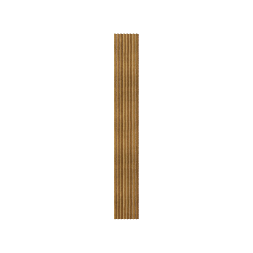 Solare (Golden Brown) Suede Acoustic Wall Panel Sample