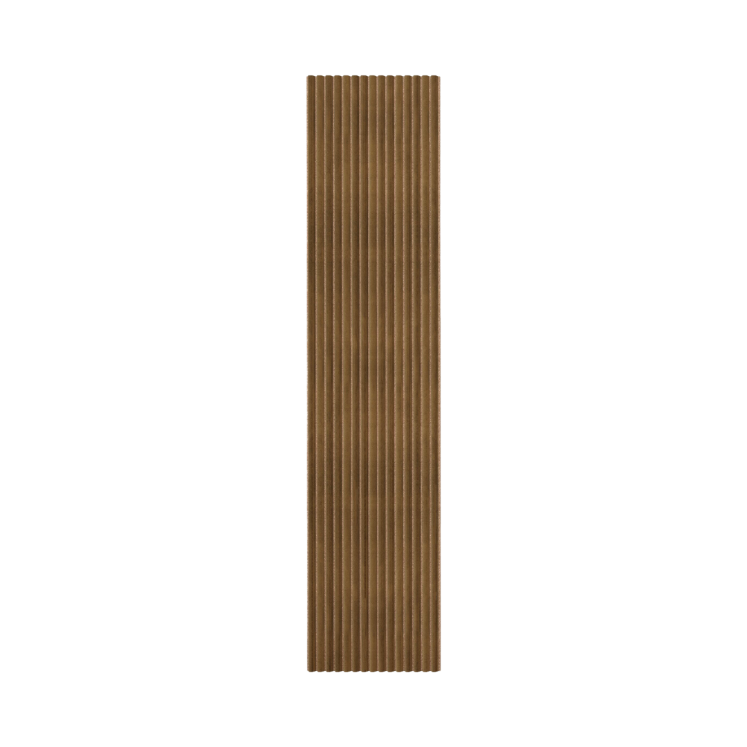 Solare (Golden Brown) Suede Acoustic Wall Panel Sample
